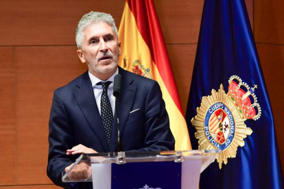 El ministro de Interior, Fernando Sánchez Marlaska. EFE