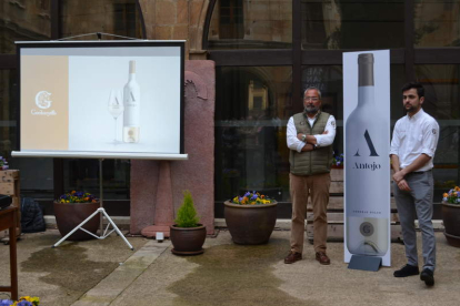 Presentación en la Colegiata de San Isidoro de la nueva imagen del vino ‘Antojo’ de Gordonzello. MEDINA