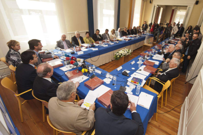 Burgos acogió el 20 de julio una reunión de todas las Academias Hispánicas de la Lengua.