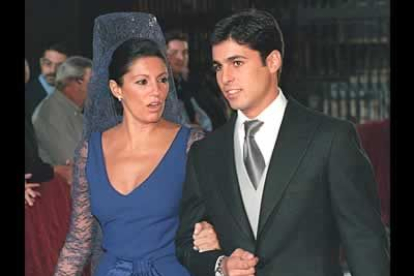 Uno de los momentos más felices de su vida fue la boda de su hijo Francisco Rivera y el posterior nacimiento de su nieta Cayetana.