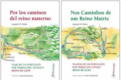 El libro tiene dos portadas que dan paso a las versiones en español y portugués del texto. DL