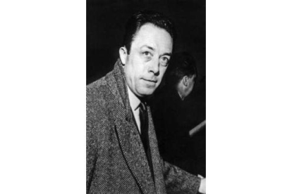 El premio Nobel de Literatura Albert Camus.