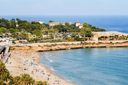 La playa del Miracle de Tarragona