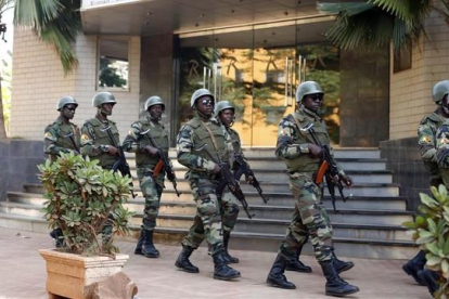 Guardia presidencial de Mali.