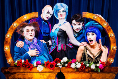 Los integrantes del espectáculo cómico operístico ‘The Opera Locos’, que podrá verse en el Teatro Bergidum. YLLANA