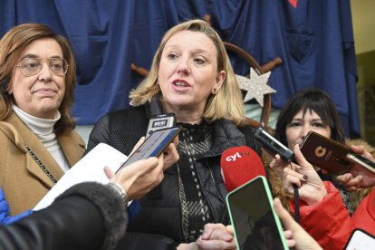 La consejera de Bienestar Social, Isabel Blanco. ALMUDENA ÁLVAREZ