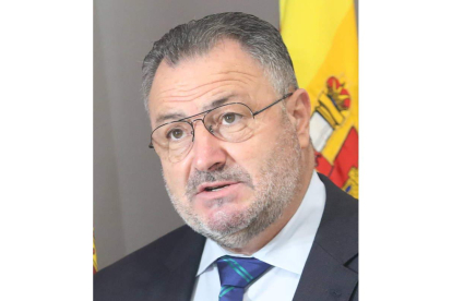 Eduardo Morán, presidente de la Diputación.