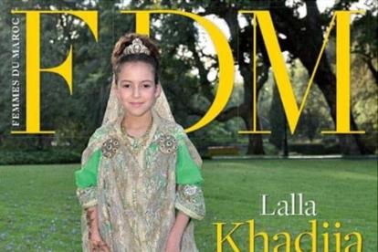 La hija del rey de Marruecos protagoniza su primera portada.