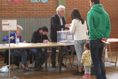 Imagen de las últimas elecciones municipales en León