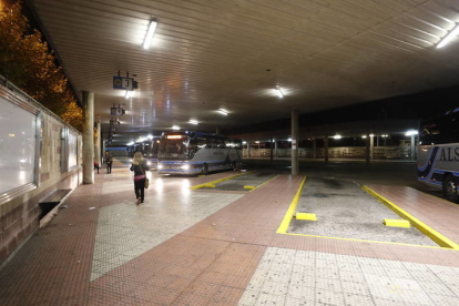La estación de autobuses de León. DL