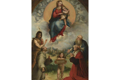'La Madonna de Foligno pequeña'.