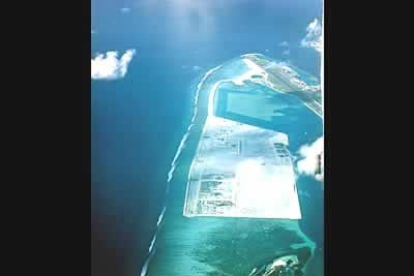 Buena parte de las Islas Maldivas se inundaron tras el paso de las olas gigantes.