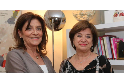 Blanca Doménech y María Dolores Navarro.