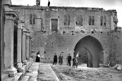 La muralla donde se quería edificar en Ruiz de Salazar. NORBERTO