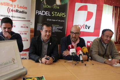 Un momento de la presentación del torneo en el Hotel Camino Real de la capital leonesa.