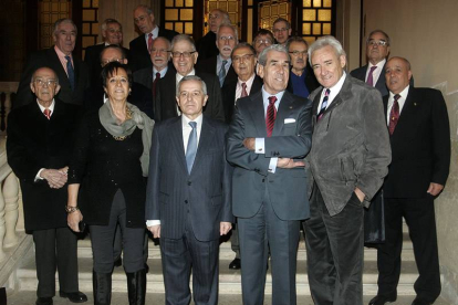Jurado del certamen 'Leonés del Año 2012', organizado por Radio León y que este año cumple su cuadragésimo primera edición