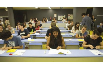 Examen de selectividad en el Campus del Mar de la UPF, el pasado 11 de junio.