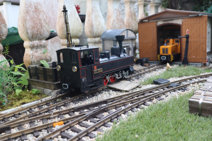 Recreación a escala G del ferrocarril minero Ponferrada-Villablino. DANIEL PÉREZ LANUZA