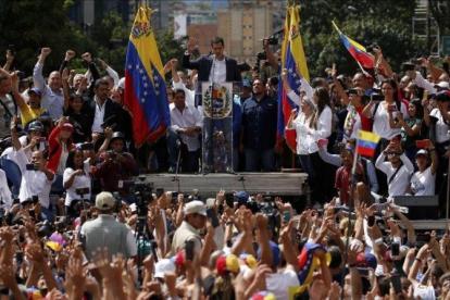Juan Guaidó, autoproclamado presidente de Venezuela.