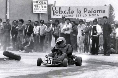 Villa, un habitual de los karts de finales de los 70.