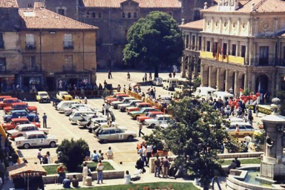 Parque cerrado en San Marcelo del Ciudad de León.  Archivo de Urbano González.