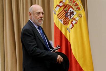 El fiscal general del Estado, José Manuel Maza,