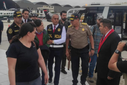 Pedro Toledo llega a Perú. EFE