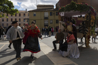 Reportaje del ambiente festivo en León durante las fiestas de San Froilán. F. Otero Perandones.