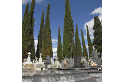 Imagen del cementerio actual de Cacabelos.
