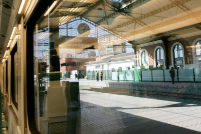Estación de Campogrande, en Valladolid capital. RAMIRO