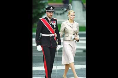 El príncipe <b>Guillermo de Holanda</b> y su mujer <b>Máxima Zorreguieta</b>.