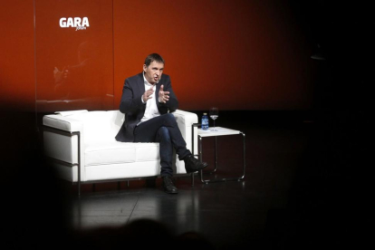Arnaldo Otegi admitió en un forum organizado por el diario Gara que la izquierda aberzale había cometido "grandes errores".