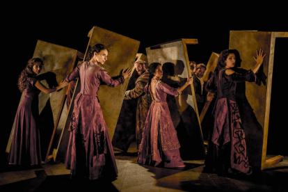 Imagen de la representación de la obra ‘Rey Lear’. ATALAYA
