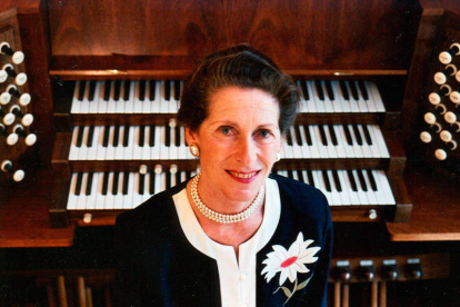 La organista londinense Jennifer Bate. DL