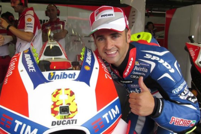 Héctor Barberá llegó a pilotar una de las Ducati oficiales en el Mundial-2016 de MotoGP.
