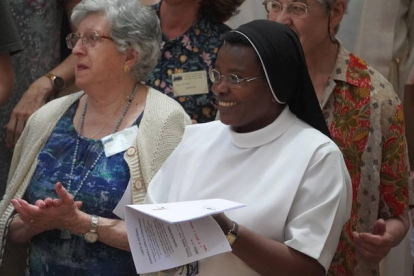 Sor Cristina Werinba, delegada de Misiones de León. JONATHAN NOTARIO