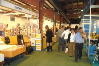 La situación económica ha marcado la edición de este año de la feria multisectorial de Villablino