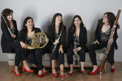 El quinteto Globo Ensemble pondrá el broche final el domingo. DL