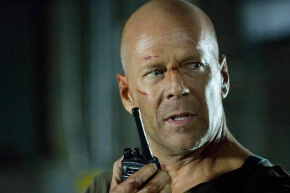 Bruce Willis, actor conocido sobre todo —pero no sólo— por sus películas de acción.