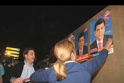 El candidato a la reelección por el Partido Popular, Carlos López Riesco.