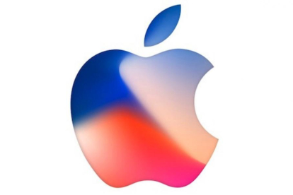 Logo de Apple de la invitación a la presentación del iPhone 8.