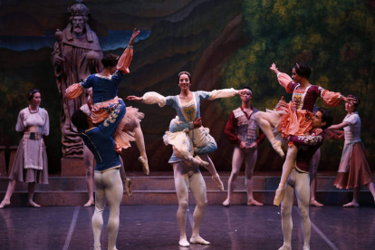 Actuación del ballet de Cuba en León. JESÚS F. SALVADORES