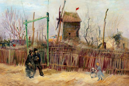 La obra muestra a una pareja paseando por la parisina colina de Montmartre. WESTIMAGE