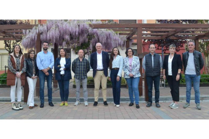 Candidatura del Partido Popular que intentará lograr la Alcaldía de Santa María del Páramo. MEDINA