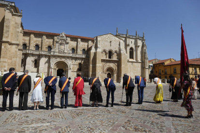 Celebración del acto de Las Cabezadas en la basílica de San Isidoro. F. Otero Perandones.