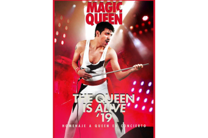 Imagen del cartel del concierto en homenaje a Queen