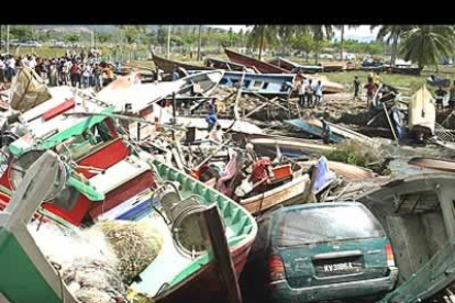 Malaisia también se ha visto afectada por el maremoto con seis muertos y varios desaparecidos en la isla turística de Penang.