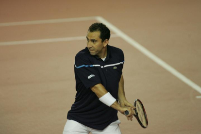 Albert Costa, en el torneo de León que se disputó en 2004. NORBERTO