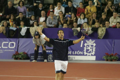 Albert Costa, en el torneo de León que se disputó en 2004. NORBERTO