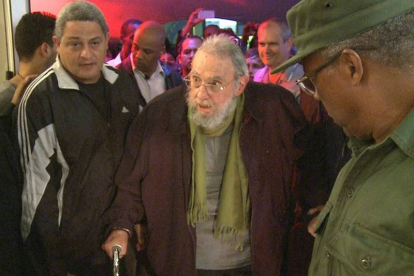 Reaparición de Fidel en La Habana.
